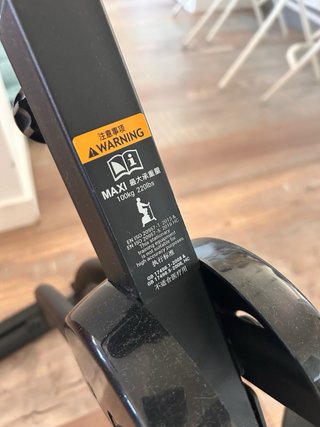 Bicicleta Estática Domyos Plegable