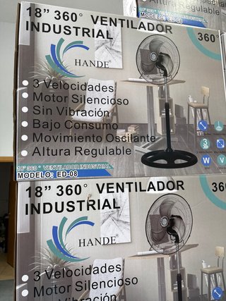 Ventilador Industrial 18 360° HANDE ED-08