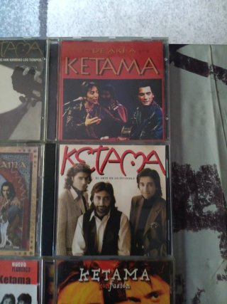 Lote 7 CDs Ketama Flamenco Pop