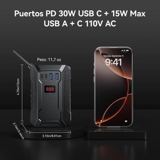 Inversor de Corriente BESTEK 400W – Onda Sinusoid