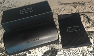 Custodia Occhiali Giorgio Armani Icon Originale