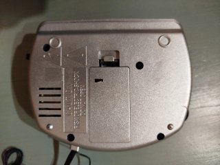 Reloj Despertador DVTECH Digital Plata