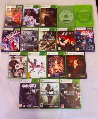 Lote Juegos Xbox 360
