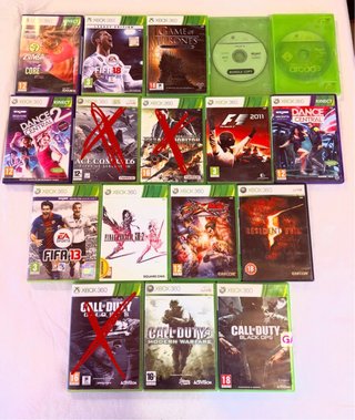 Lote Juegos Xbox 360
