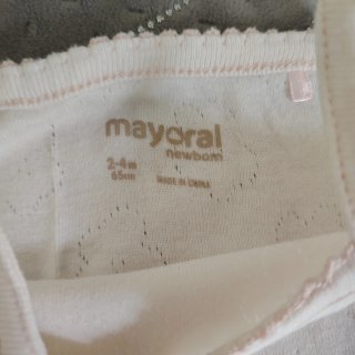 Set Mayoral 2-4 mesi