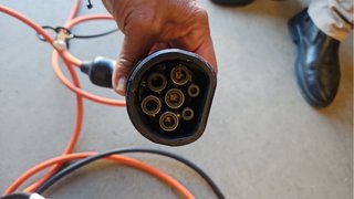 Cargador portátil coche eléctrico
