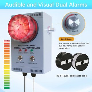 Alarma Profesional Fuga Agua Detector