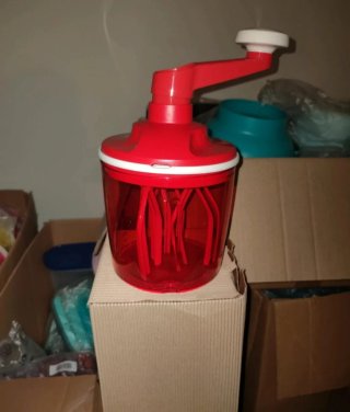 Speedy Chef Tupperware Rosso