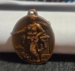 Medalla Escolar Antigua Proclamación República