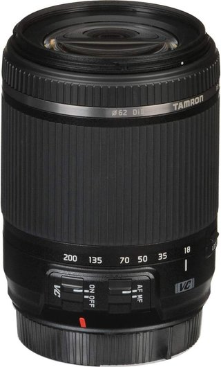 Obiettivo Tamron per fotocamera Nikon con stabilizzatore