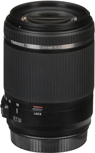 Obiettivo Tamron per fotocamera Nikon con stabilizzatore