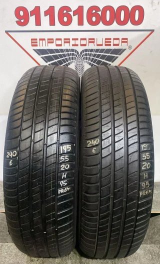 195 55 20 H MICHELIN RUEDA PREMIUM YA MONTADA
