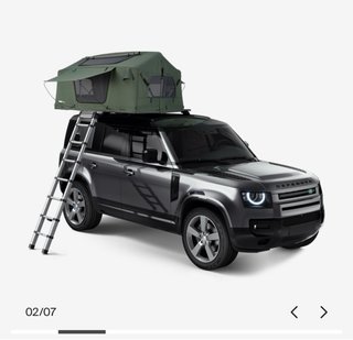Tienda de techo coche 2 personas Thule Foothill