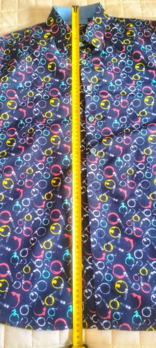 Camisa Yves Enzo Estampada Talla L