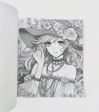 Libro para colorear Anime Manga | Nuevo sin usar