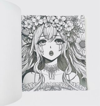 Libro para colorear Anime Manga | Nuevo sin usar