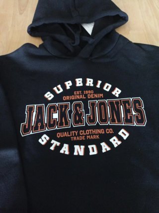 Sudadera Jack & Jones Negra