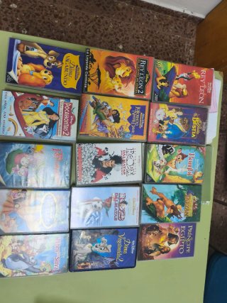 Lote Películas Disney VHS Clásicos
