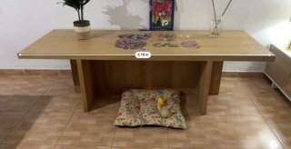 Mesa de madera maciza