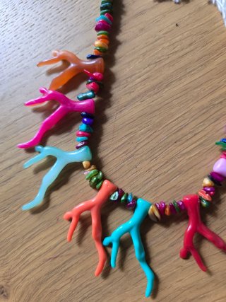 Collar Mónica Coralitos Multicolor