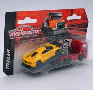 MAN TGS CAMIÓN GRÚA CON FORD GT MAJORETTE TRAILER