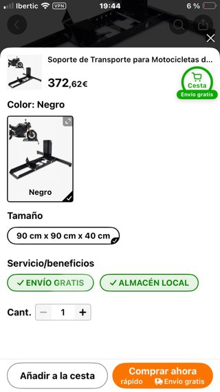 Soporte Rueda Moto Harley Davidson