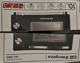 Mini horno Orbegozo negro Tostador
