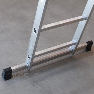 Escalera Aluminio 3x19 - 5+5+5 M - 80x25mm