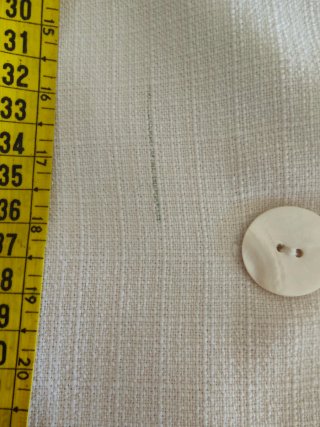 Chaqueta de verano blanca