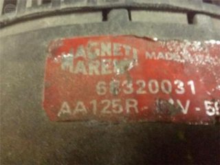 Alternador fiat/lancia/pininfarina