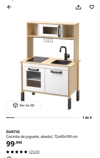 Cocina Juguete Ikea