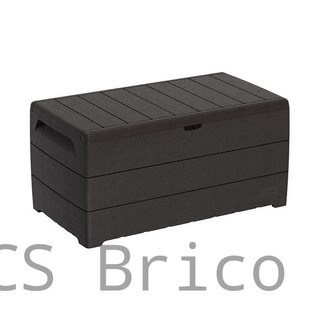 Baúl Arcón PVC 416 L Marrón - 70x129x62 cm - Duramax