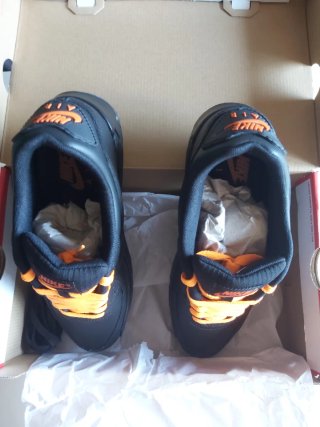 Zapatillas Nike air max 90 Black Orange 42