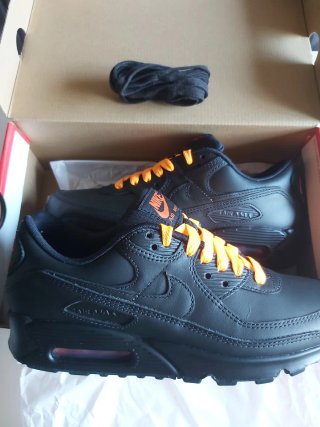 Zapatillas Nike air max 90 Black Orange 42