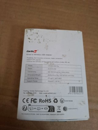 Carlinkit 3.0 Inalámbrico CarPlay  CPC200-U2W plus
