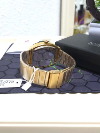Reloj Naviforce Hombre Oro y Verde