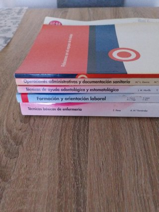 Set libros TCAE grado medio