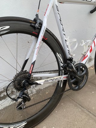 Bicicleta Time Carbono + Ruedas Zipp 404