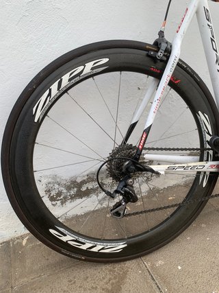 Bicicleta Time Carbono + Ruedas Zipp 404
