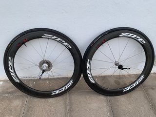 Bicicleta Time Carbono + Ruedas Zipp 404