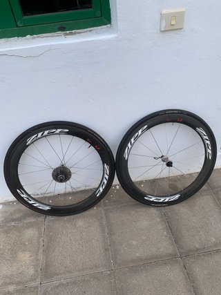 Bicicleta Time Carbono + Ruedas Zipp 404