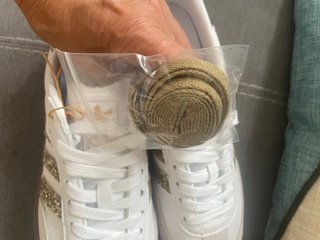 Zapatillas Adidas OG Glitter Gold talla 39 1/3