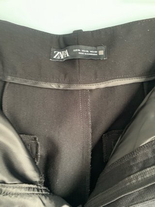 Pantalón ZARA negro Talla XL Y2K