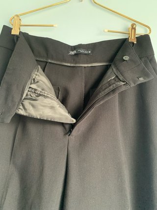 Pantalón ZARA negro Talla XL Y2K