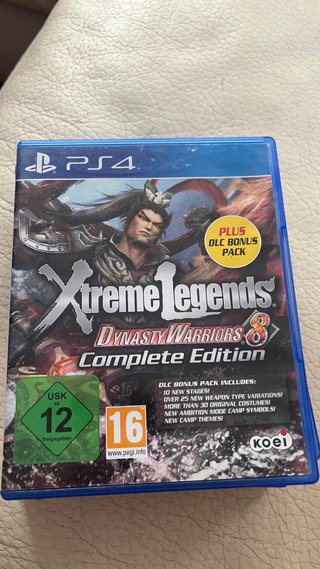 Dynasty Warriors 8 Xtreme Legends Complete PS4