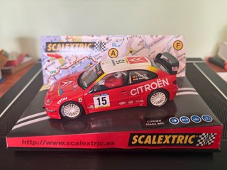 Scalextric Citroen Xsara WRC Coche Slot