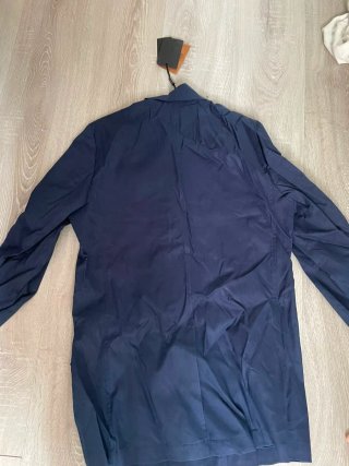 Gabardina Emidio Tucci Azul Marino