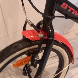 Bicicleta Infantil B'Twin 500 Spy Hero Girl