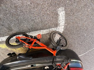 Bicicleta infantil Btwin naranja