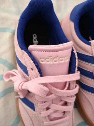 Tênis Adidas Rosa e Azul Tam 36 Novos